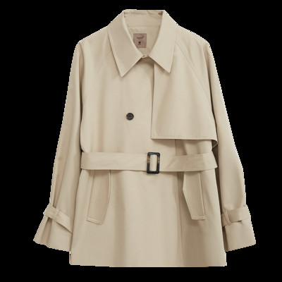 Amii Μινιμαλισμός Φθινοπωρινή καμπαρντίνα για Γυναικείες Κομψές Πέτο Πέτο Γυναικείο Μπουφάν Vintage Παλτό Windbreaker Γυναικεία ρούχα 12141212