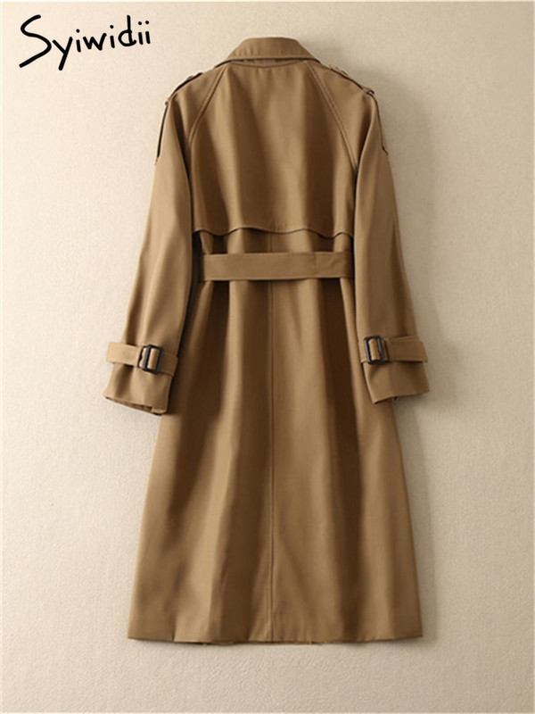 Syiwidii garais mētelis sievietēm, jaka