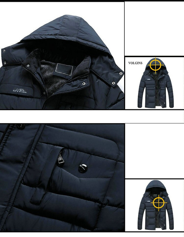 Flīsa Vīriešu jakas Virsdrēbes 2022 Ziemas jaka Vīriešu Bieza Silta Vīriešu Parkas Mētelis ar Kapuci Rāvējslēdzējs Mētelis Vīriešu Cepure Noņemama