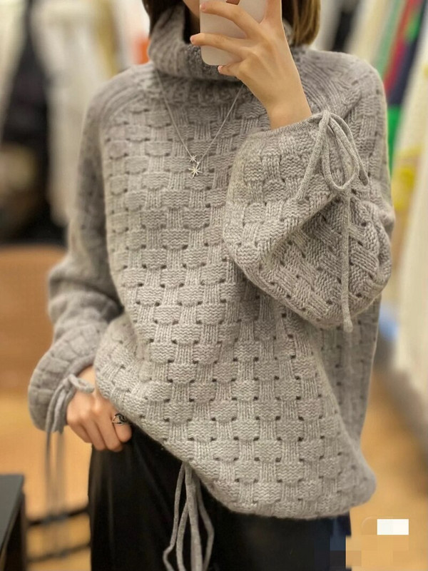 Super jauks sieviešu doba dizaina vilnas džemperis ar apkakli rudens un ziemas laikā, silts, mīksts, vaska krāsas augstas kvalitātes džemperis