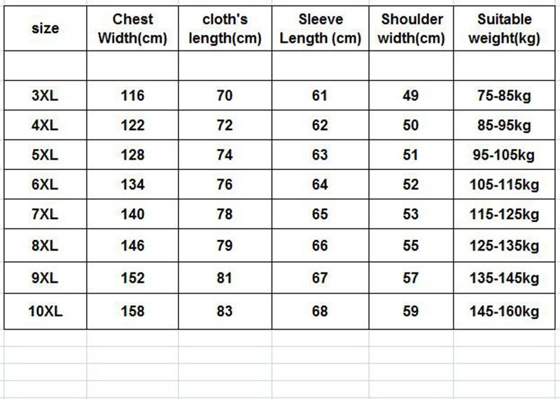 Αντιανεμικό μεγάλου μεγέθους ανδρικό μπουφάν μεγάλου μεγέθους ελατήριο 150 kg μπούστο φαρδύ μπουφάν παραλλαγής 155 160 10XL 9XL