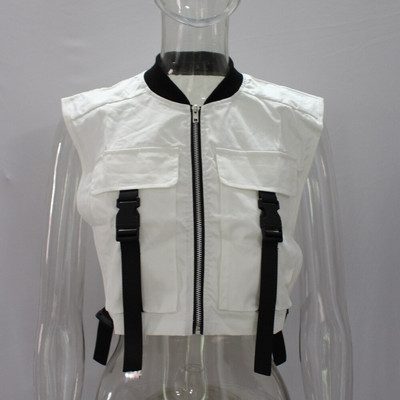 Ielu apģērbi, maskēšanās, kravas veste, sieviešu jaka, rāvējslēdzēja kabatas, sānu šņores.