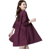 2022. gada jauns plāns mētelis Sieviešu kokvilnas krekls ar garām piedurknēm Virsdrēbes pavasara rudens brīvs vidēja garuma gadījuma vējjakas mētelis