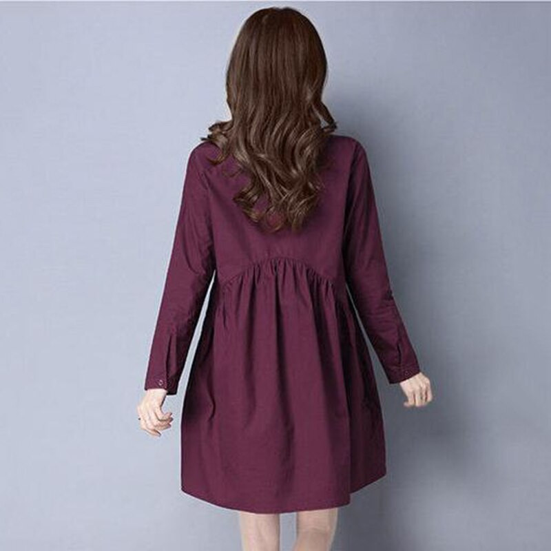 2022. gada jauns plāns mētelis Sieviešu kokvilnas krekls ar garām piedurknēm Virsdrēbes pavasara rudens brīvs vidēja garuma gadījuma vējjakas mētelis