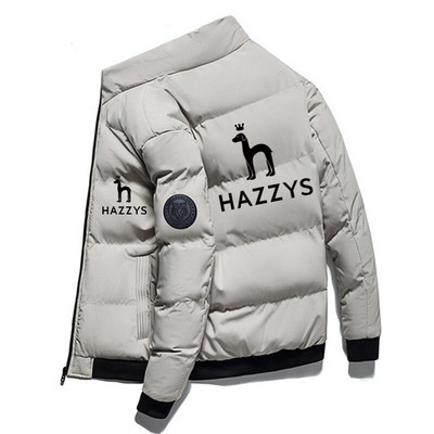 Vīriešu 2022. gada ziemas brīvdiena, bieza, silta HAZZYS ūdensizturīga jaka, vīriešu rudens, jauna virsdrēbes, modes vēja necaurlaidīga parka jaka vīriešiem