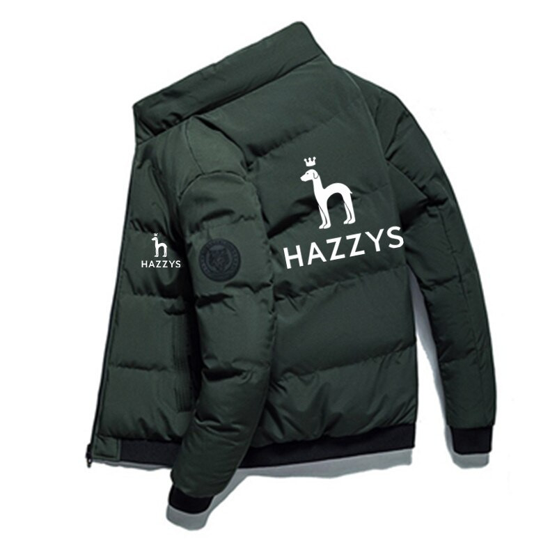 Vīriešu 2022. gada ziemas brīvdiena, bieza, silta HAZZYS ūdensizturīga jaka, vīriešu rudens, jauna virsdrēbes, modes vēja necaurlaidīga parka jaka vīriešiem