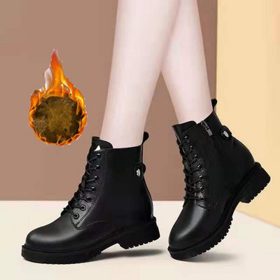 Ženske gležnjače Jesen Zima Ženske Chelsea čizme Ženske kratke čizme Ravne cipele Modne čizme s platformom Gothic Botas De Mujer