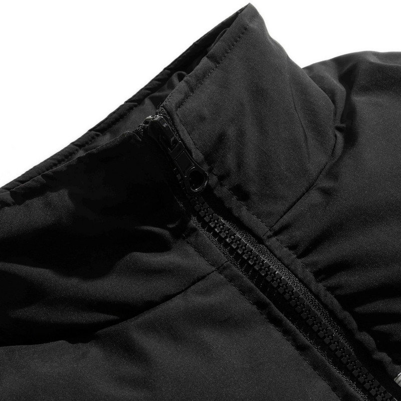 Zimska deblja topla podstavljena parka za muškarce Patchwork Vintage mural Print Down jakna Streetwear Harajuku oversize kaput Unisex Outwear