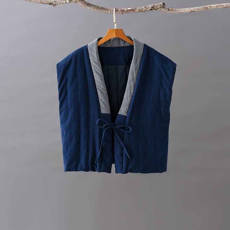 Johnature Sieviešu 2020. gada ziema Jaunas kokvilnas un lina retro vestes ķīniešu stila siltas drānas Sieviešu jakas jostas vestes, mēteļi