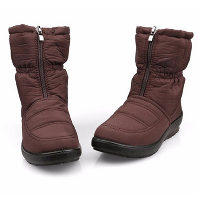 YAERNI sieviešu zābaki 2021 jauni ziemas sniega zābaki silti kažokādas puszābaki sievietēm ķīļpapēžu kurpes ziemas zābaki rāvējslēdzēja zābaki