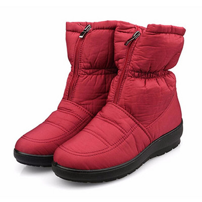 YAERNI sieviešu zābaki 2021 jauni ziemas sniega zābaki silti kažokādas puszābaki sievietēm ķīļpapēžu kurpes ziemas zābaki rāvējslēdzēja zābaki