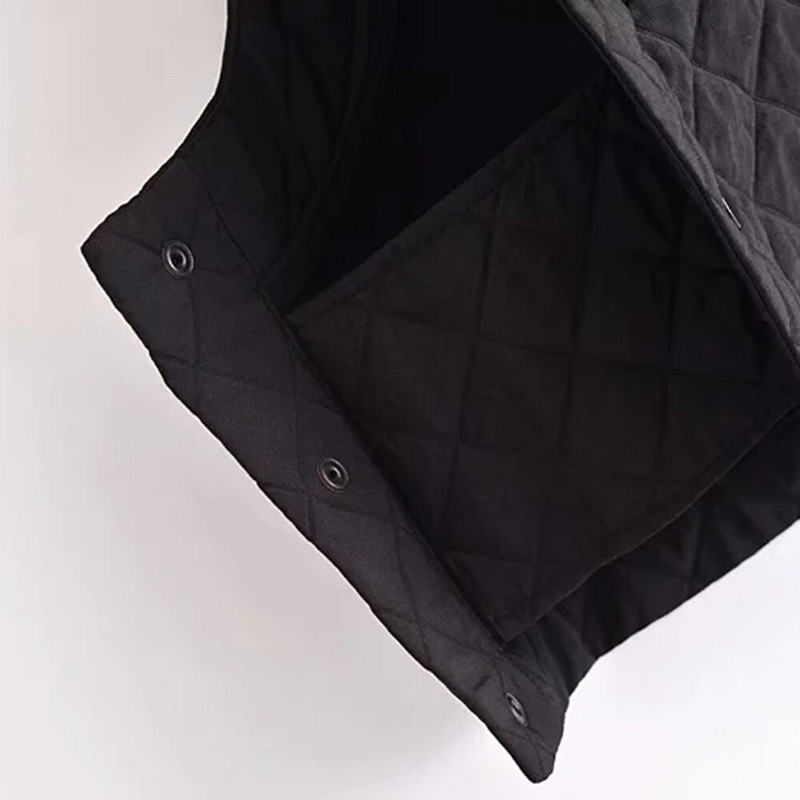 xikom 2021 Rudens Sieviešu Eleganta Gerrn Streetwear Īsa veste Sieviešu Vintage Slim V veida kakla vienrindas gadījuma veste elegants tops