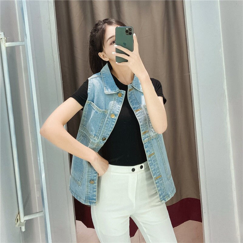 Sieviešu džinsu veste