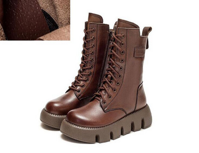 GKTINOO 2022. gada vintage sieviešu zābaki, plakani zābaki, sieviešu apavi Puszābaki ar rāvējslēdzēju zapatos mujer