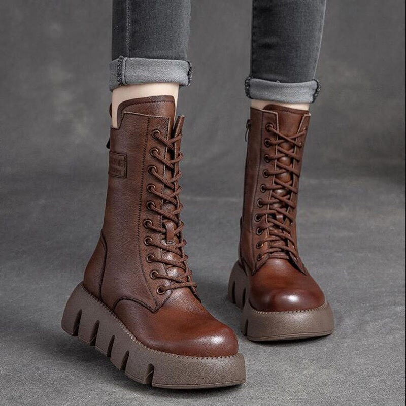 GKTINOO 2022. gada vintage  sieviešu zābaki, plakani zābaki,  sieviešu apavi Puszābaki ar rāvējslēdzēju zapatos mujer