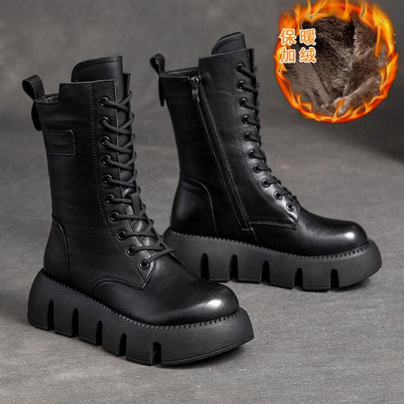 GKTINOO 2022. gada vintage  sieviešu zābaki, plakani zābaki,  sieviešu apavi Puszābaki ar rāvējslēdzēju zapatos mujer