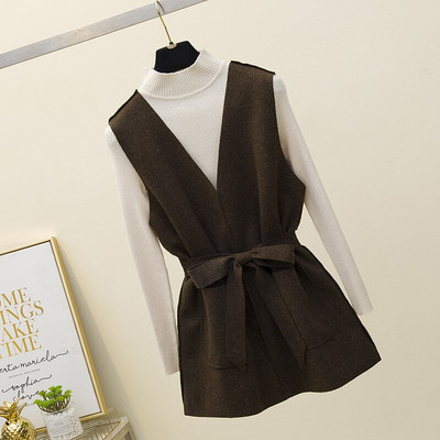 Ženski prsluci Jednobojni bez rukava Proljetni Vrući Modni Jednostavni Raznobojni Opušteni Chic Ins Udobni korejski stil Elegantni Ulzzang Vintage Dnevni