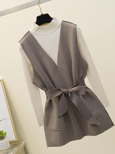 Ženski prsluci Jednobojni bez rukava Proljetni Vrući Modni Jednostavni Raznobojni Opušteni Chic Ins Udobni korejski stil Elegantni Ulzzang Vintage Dnevni