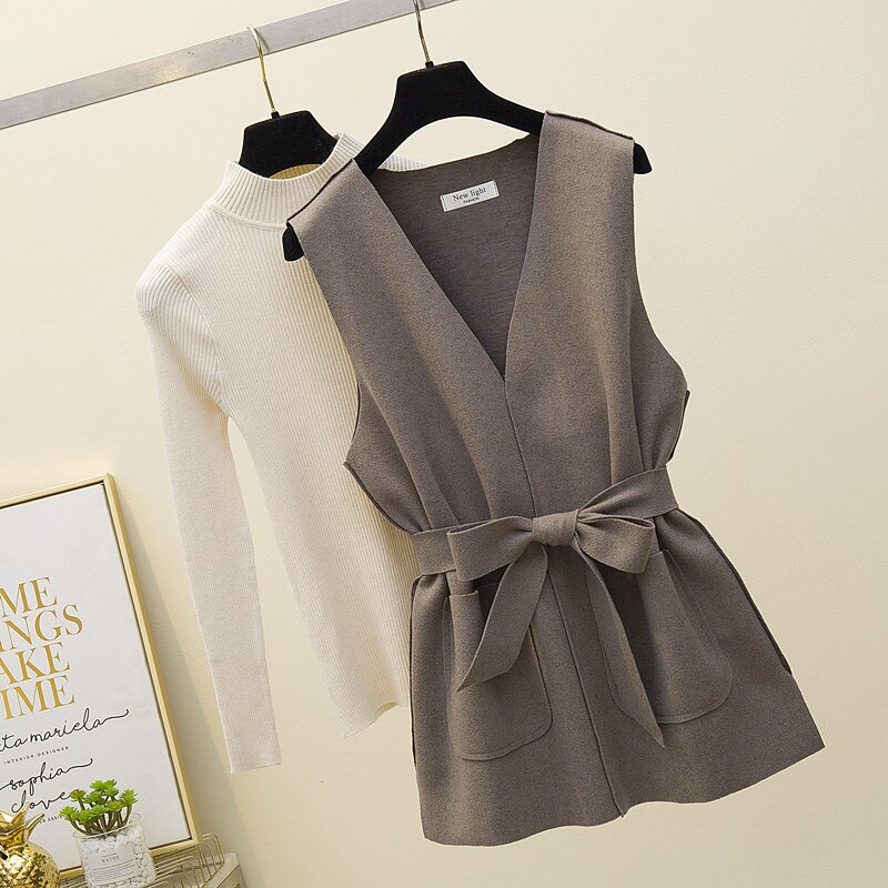 Ženski prsluci Jednobojni bez rukava Proljetni Vrući Modni Jednostavni Raznobojni Opušteni Chic Ins Udobni korejski stil Elegantni Ulzzang Vintage Dnevni