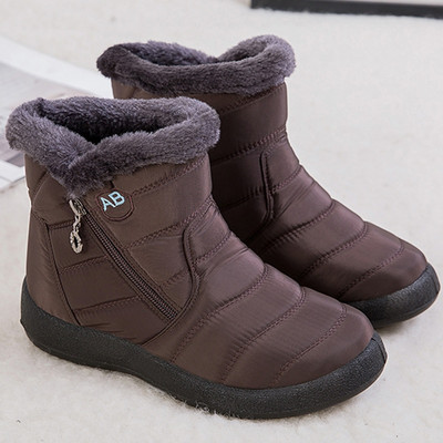 Uued naiste soojad kingad kvaliteetsed naiste lukuga saapad Solid talvesaapad naistele naiste kingad veekindlad Chaussure Femme