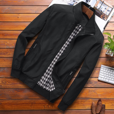 Vīriešu modes jakas un mēteļi Jauna vīriešu vējjaka Bomberjaka 2022. gada rudens vīriešiem, zila kravas āra apģērbi, ikdienas ielas apģērbi