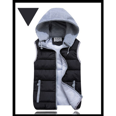 2021. ženski jesenski zimski prsluk ružičasto crna topla pamučna vatirana ležerna kratka jakna s kapuljačom i patentnim zatvaračem