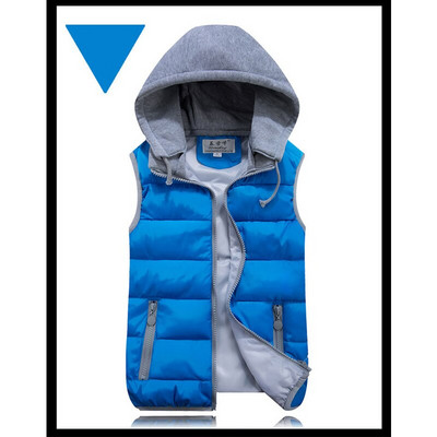 2021. ženski jesenski zimski prsluk ružičasto crna topla pamučna vatirana ležerna kratka jakna s kapuljačom i patentnim zatvaračem