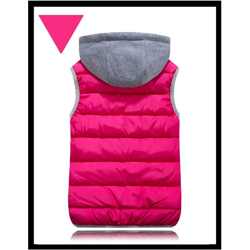 2021. ženski jesenski zimski prsluk ružičasto crna topla pamučna vatirana ležerna kratka jakna s kapuljačom i patentnim zatvaračem