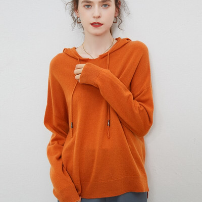 PILSĒTA APĢĒRBS 3D ADĪJUMS BEZŠŪVĒS Kašmira džemperi Puloveri Apkaklīti Vintage džemperis rudens ziemas ziemas kapuci sieviešu tops ar garām piedurknēm