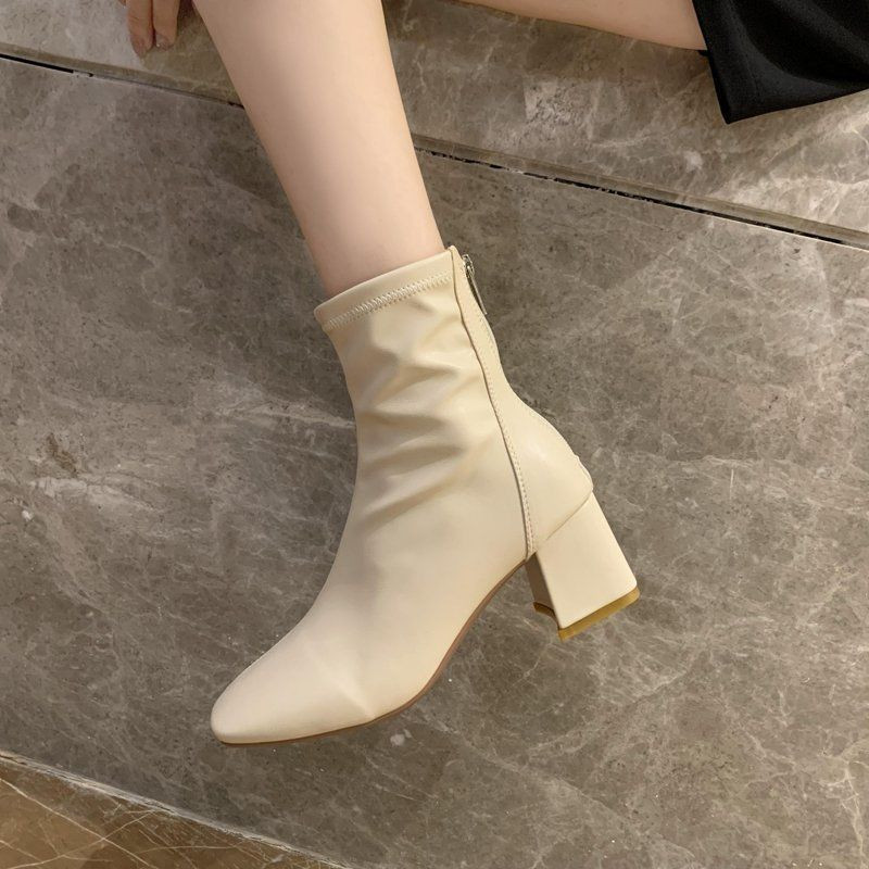 Modne tople plišane čizme za snijeg Ženske cipele od pu kože Zimske ženske ležerne Jason Martins Botas Mujer Proljetne ženske gležnjače