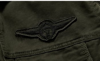 Plus Size 5XL 6XL Military Jacket Ανδρικό Φθινοπωρινό βαμβακερό τζάκετ Pilot Coat Army Ανδρικά Bomber Jackets Cargo Flight Χειμερινό ανδρικό μπουφάν