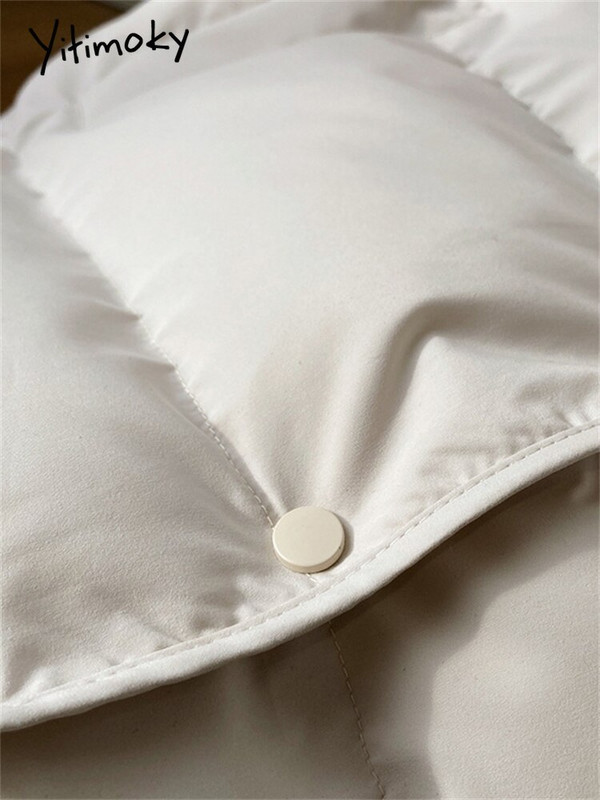 Yitimoky κομψό γιλέκο μπουφάν για γυναίκες Φθινόπωρο Χειμώνας 2022 Γυναικεία Γυναικεία Παλτό με κουμπιά με κουμπιά πάνω από αμάνικο γιλέκο