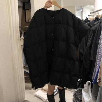 Streetwear 2022 Φθινόπωρο χειμώνα Γυναικείο γιλέκο με επένδυση από βαμβάκι Υπερμεγέθη κομψό γυναικείο αμάνικο αμάνικο γιλέκο INKEO 2O059