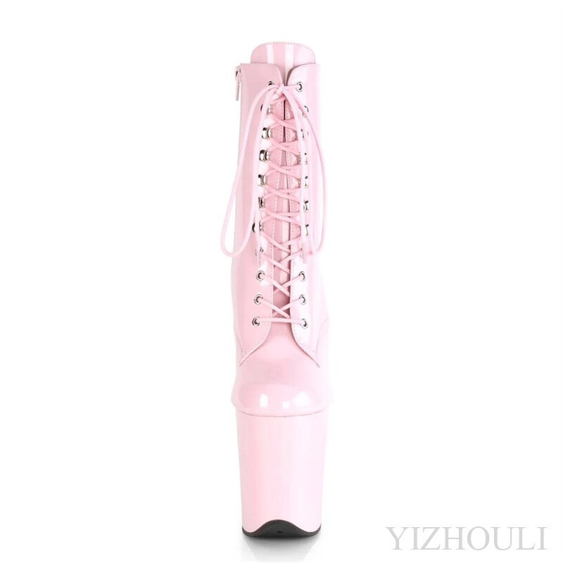 Seksīgi bruņinieku zābaki, augstpapēžu kurpes Sievietēm piemērotu apavu pāris, 15-23 cm papēža iespējas, banketu priekšnesuma zābaki