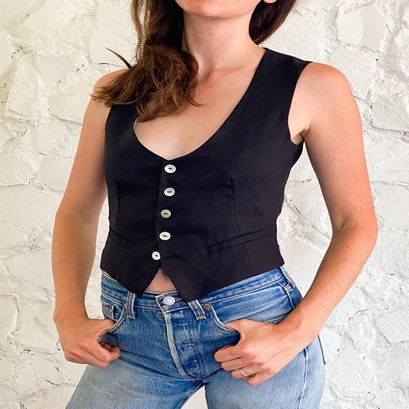 Sieviešu uzvalks veste uzvalks jaka veste svinīga apģērba biznesa kāzu melns/balts