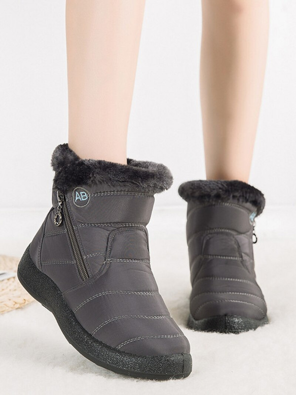 Γυναικείες μπότες 2022 Νέες αδιάβροχες μπότες χιονιού για χειμερινά παπούτσια Γυναικείες ελαφριές μπότες καθημερινές Botas Mujer Ζεστές χειμερινές μπότες
