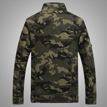 DIMUSI Φθινοπωρινά Ανδρικά μπουφάν μπουφάν Casual Man Camouflage Στρατιωτικά Παλτό Ανδρικά Slim Outwear Αντιανεμικά Μπουφάν Ρούχα