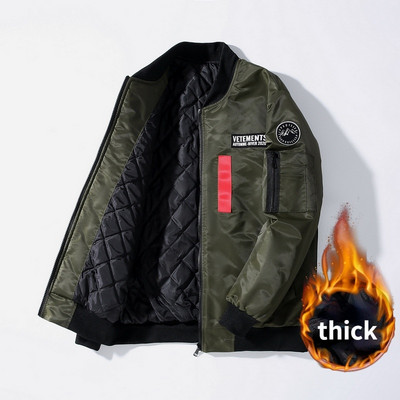 Ma1 Bomber jakna Muška pilotska jakna velike veličine Vojna jakna proljeće jesen Kaput velike veličine Chaqueta Hombre Muški 7XL 8XL 9XL 10XL