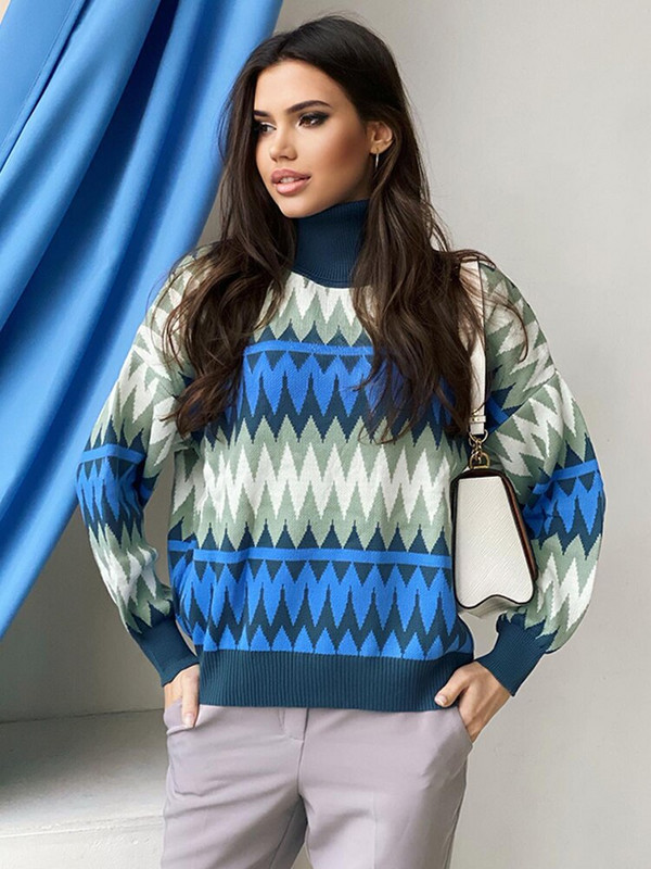 Γυναικείο πουλόβερ με λαιμόκοψη Γυναικεία πουλόβερ με μακρυμάνικο γυναικείο πουλόβερ 2022 Φθινόπωρο 2022 Νέα μόδα τοπ παντός αγώνα