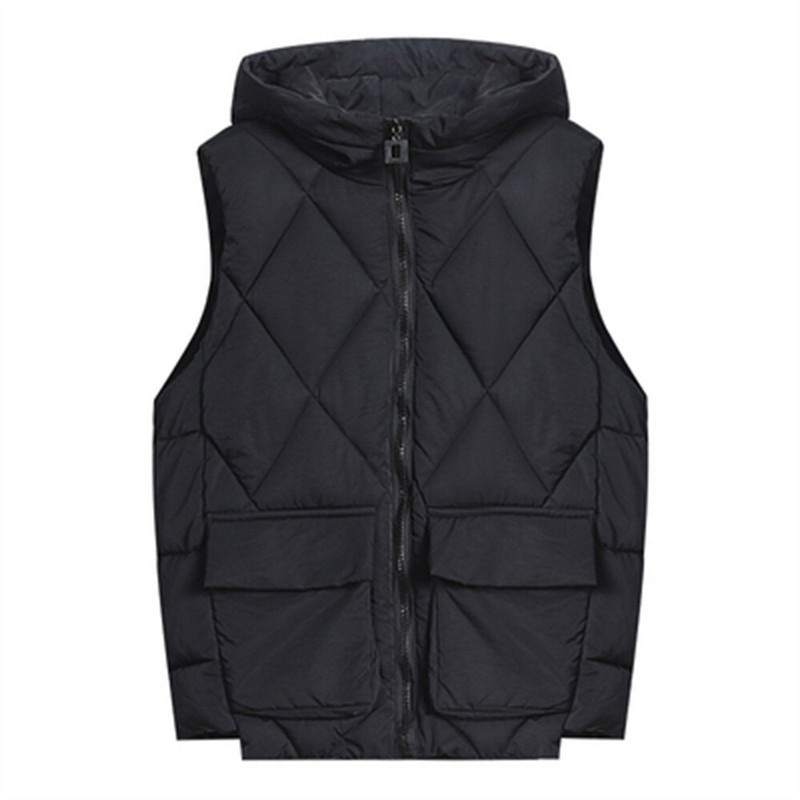 Νέο στυλ πουπουλένιο βαμβακερό γυναικείο γιλέκο Γυναικείο κοντό κορεάτικο γιλέκο γιλέκο για το φθινόπωρο και το χειμώνα εξωτερικά ρούχα H633