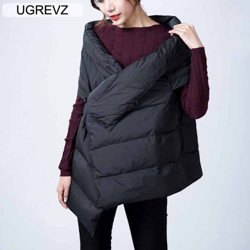 Zimski ženski prsluk bez rukava, topla ženska jakna s prslukom, moderan prsluk za proljeće i jesen 2019., ženski kaput, ležerna crna gornja odjeća