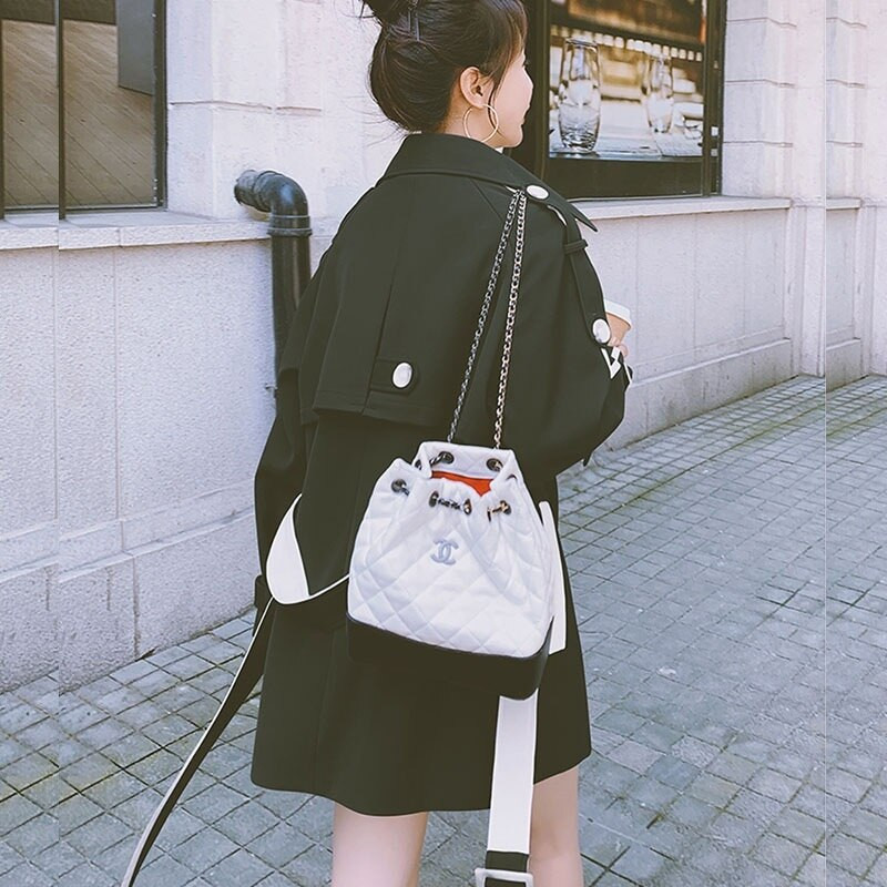 Sieviešu 2022. gada rudens īss zils mētelis ar vērtnēm atloks Divrindu kontrasta krāsa ar garām piedurknēm sieviešu vējjaka ikdienas