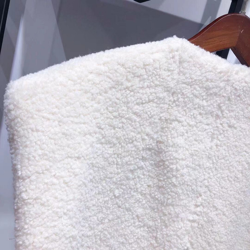 Ženski prsluk bez rukava od mješavine vune - ženski prsluk jednostavnog stila s okruglim izrezom