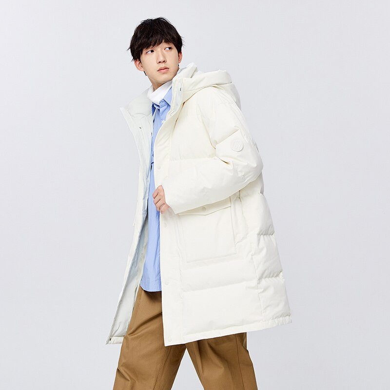 Semir dūnu jaka vīriešiem 2022. gada ziema, jauna brīva burtu drukāšana vidēja garuma ikdienas piepilsētas vēja ūdensnecaurlaidīga jaka ziemai