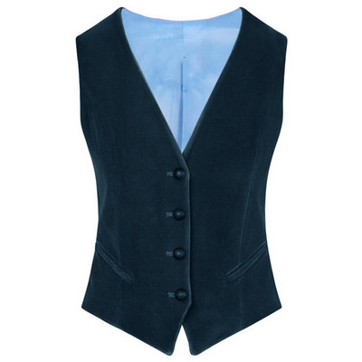 Νέο γυναικείο κοστούμι γιλέκο Velvet Business Office V λαιμόκοψη Αμάνικο Γυναικείο Παλτό