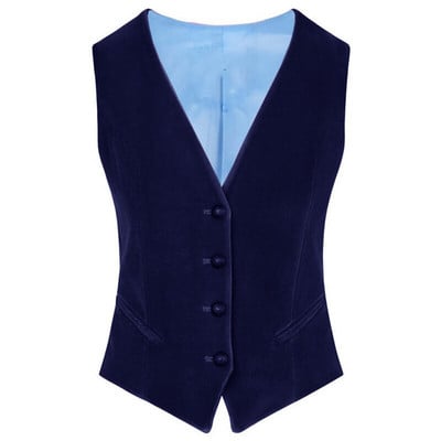 Νέο γυναικείο κοστούμι γιλέκο Velvet Business Office V λαιμόκοψη Αμάνικο Γυναικείο Παλτό