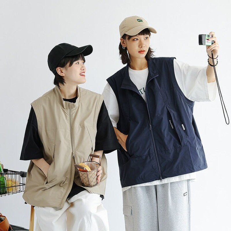 Vestes Sievietēm Populāras Modernas Pavasara Jaunas dāmas Koledžas Brīvais laiks Jaunums Tīņi Japāņu stils Masīvs rāvējslēdzējs Ērti pieguļošs