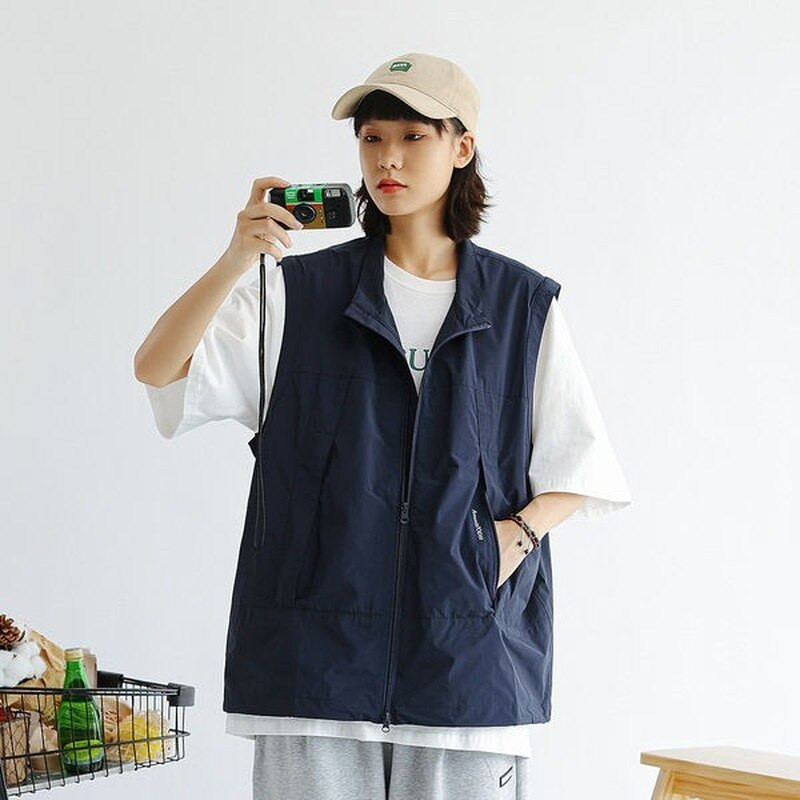 Vestes Sievietēm Populāras Modernas Pavasara Jaunas dāmas Koledžas Brīvais laiks Jaunums Tīņi Japāņu stils Masīvs rāvējslēdzējs Ērti pieguļošs