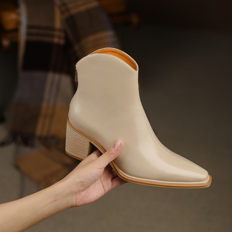 Γυναικεία παπούτσια με μυτερά μύτη 2022 Χειμώνας νεότερα  Μόδα Μποτάκια Αστραγάλου Συνοπτικά Σχεδιαστικά Μπότες χορού χορού Γυναικεία παπούτσια