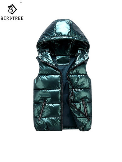 Nova zimska jakna s kapuljačom, ženski prsluk svijetlih boja, debela topla vodootporna jakna s podstavljenom pamukom, kaput bez rukava, ženski prsluk